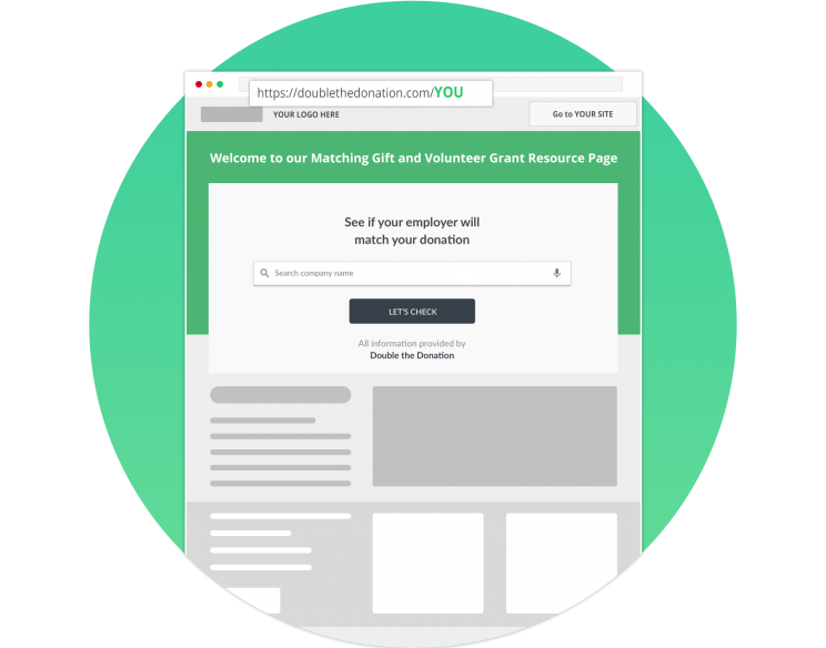 Double the Donation Basic Plan Illustration Double the Donation Basic Plan Illustration